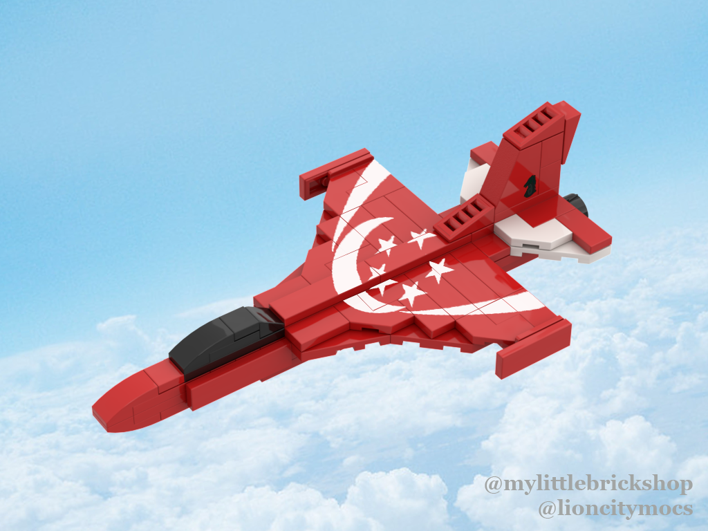 [IN STOCK] RSAF F16 Black Knights Building Kit