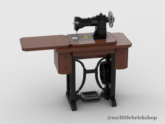 [PRE-ORDER] UCS Retro Sewing Machine with Table